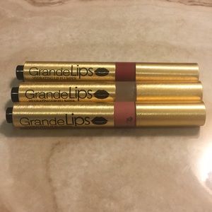 NEW Grande Lips plumping gloss set of 3